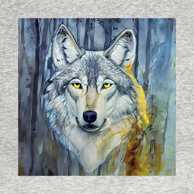 Image of a wolf by bogfl